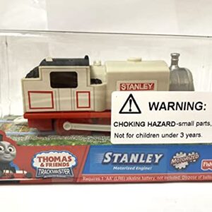 Motorized Stanley Train Engine Toy Set, Battery-Powered Train’s Friend Toy Set ，Toddlers Train Toys for Age 3 4 5 6 7 8 Kids Boys Girls (Stanley)