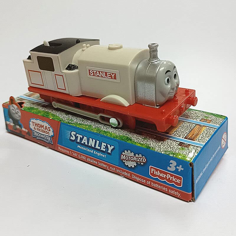 Motorized Stanley Train Engine Toy Set, Battery-Powered Train’s Friend Toy Set ，Toddlers Train Toys for Age 3 4 5 6 7 8 Kids Boys Girls (Stanley)