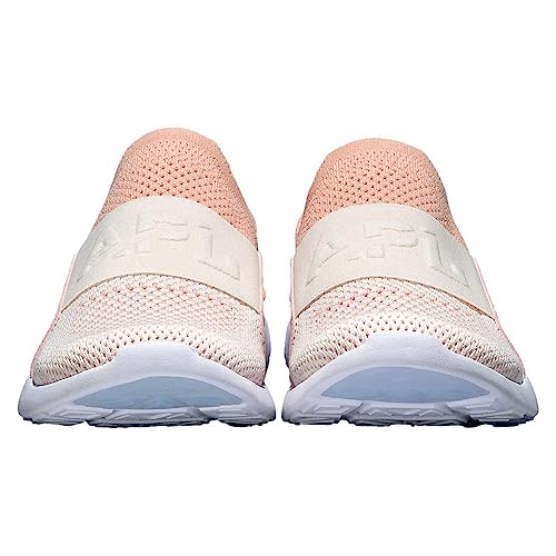 Athletic Propulsion Labs Women's Techloom Bliss Shoe, Blush/Sea Salt/White, 7.5