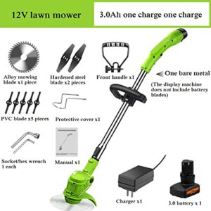 Wireless Weeder Electric Lawn Mower Rechargeable Lithium Electric Weeder Small Household (Size : 2)