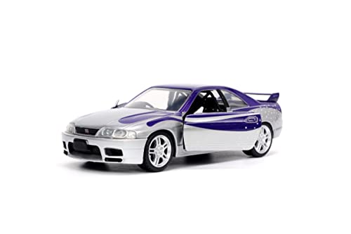 Fast & Furious 1:32 1995 Nissan Skyline GT-R(BNCR33) Die-Cast Car, Toys for Kids and Adults