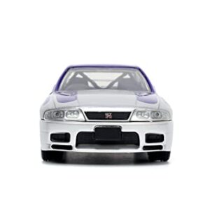 Fast & Furious 1:32 1995 Nissan Skyline GT-R(BNCR33) Die-Cast Car, Toys for Kids and Adults