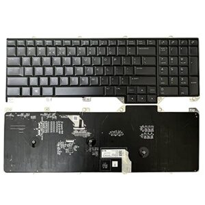 gintai laptops keyboard backlit us replacement for dell alienware 17 r5 area 51m 0wyfcv wyfcv rgb pk132f11a01 nsk-eybbc it（black）