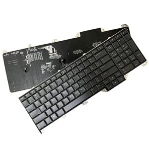 GinTai Laptops Keyboard Backlit US Replacement for Dell Alienware 17 R5 Area 51M 0WYFCV WYFCV RGB PK132F11A01 NSK-EYBBC IT（Black）