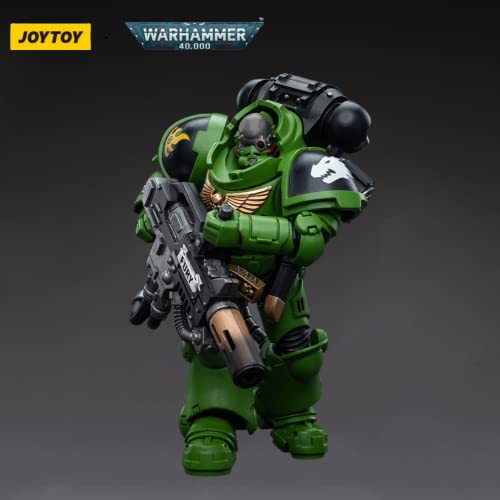 JoyToy 1/18 Warhammer 40,000 Action Figure Salamanders Eradicators Sergeant Bragar Collection Model