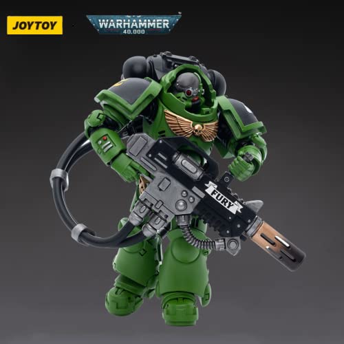 JoyToy 1/18 Warhammer 40,000 Action Figure Salamanders Eradicators Sergeant Bragar Collection Model