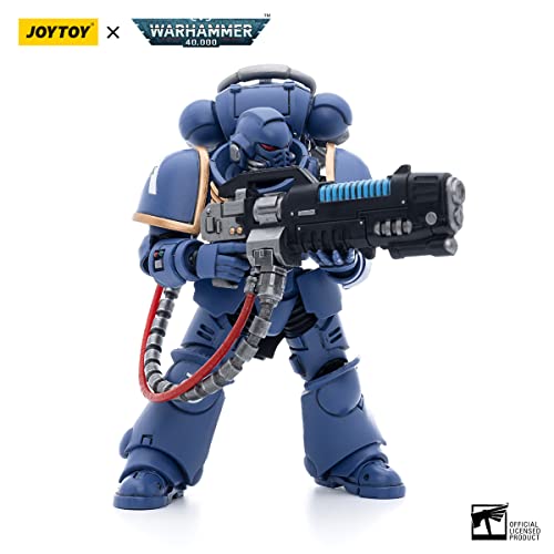 JoyToy Warhammer 40k: Ultramarines Hellblasters Sergeant Ulaxes 1:18 Scale Figure