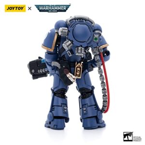 JoyToy Warhammer 40k: Ultramarines Hellblasters Sergeant Ulaxes 1:18 Scale Figure