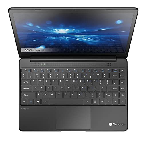 Gateway Ultra Slim Notebook, 14.1" FHD IPS Display, Intel 4-Core i5-1135G7 Up to 4.2Ghz, 16GB RAM, 256GB SSD, Fingerprint Scanner, Webcam, Tuned by THX Audio, HDMI, Type-C, Win 11 Pro, Black