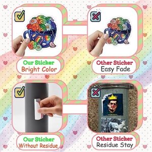 Cute Vinyl Stickers for Kids Teens Adults 150 Pcs/Pack Cartoon Animal Waterproof Stickers for Water Bottle Laptop Tablet Phone Skateboard Scrapbook Journal Luggage Skateboard School Classroom Prizes