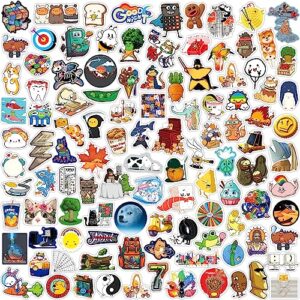 Cute Vinyl Stickers for Kids Teens Adults 150 Pcs/Pack Cartoon Animal Waterproof Stickers for Water Bottle Laptop Tablet Phone Skateboard Scrapbook Journal Luggage Skateboard School Classroom Prizes