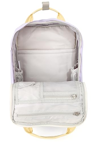 Himawari Backpack/Travel Backpack for Women 14.9" College Vintage Waterproof Bag ， Work Backpack for 14inch Laptop(194L-06#)