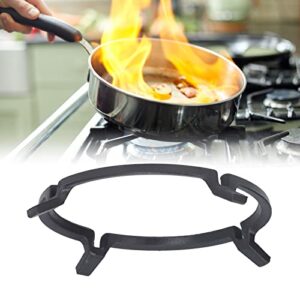 Cast Iron Ring Pan Support Stand, Gas Cooker Rack Stove Grate Iron Support Holder Stand Universal for Milk Pot Frying Pan