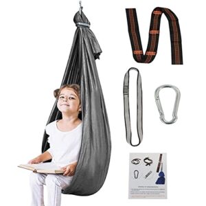 Kids Hammock Chair Indoor, Sensory Swing for Kids Indoor, Hammock Accessories Help Sensory Processing Disorder Sensory Joy Swing