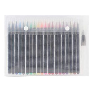 20 colors watercolor brush pen set colorful brush marker of soft calligraphy painting, perfect for artists, watercolor, sketching, coloring