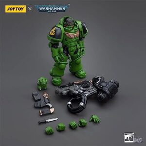 HiPlay JoyToy Warhammer 40K Salamanders Eradicators Brother T'Kren 1:18 Scale Collectible Action Figure