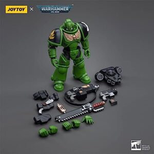 HiPlay JoyToy Warhammer 40K Salamanders Intercessors Brother Haecule 1:18 Scale Collectible Action Figure