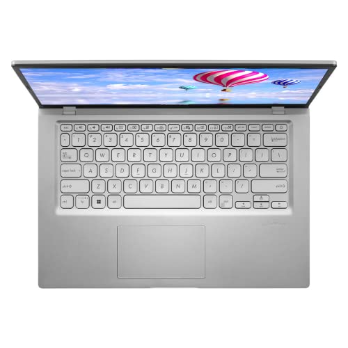 Asus VivoBook Laptop, 14” HD Display, 11th Gen Intel Core i3-1115G4 Processor, 12GB RAM, 256GB SSD, Wi-Fi, Bluetooth, Webcam, HDMI, Windows 11 Home, Silver, CX1400CN