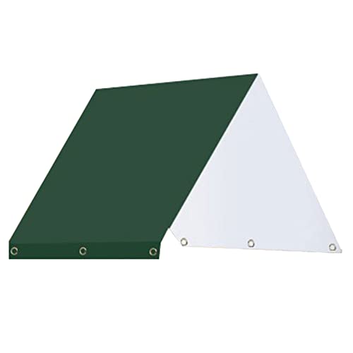 Typutomi Playground Replacement Canopy, 420D Waterproof Swing Set Replacement Tarp Kids Playground Roof Canopy for Play Set Outdoor Swingset Shade(52x90 Inch, Green)