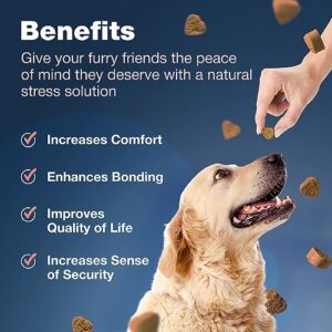 CHEWIA Flea & Tick Prevention Chews for Dogs - 180 Soft Duck Flavor Chews - Natural Dog Flea and Tick Supplement - Flea and Tick Prevention Pet Supplies for Dogs of All Breeds, Ages & Sizes