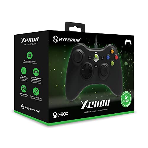 Hyperkin Xenon Wired Controller (Black) For Xbox Series X|S/Xbox One/Windows 10|11