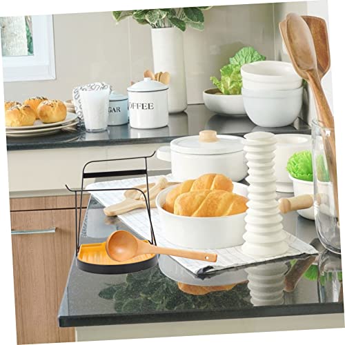 YARNOW Shelf Sink Storage Rack Utensil Holders Kitchen Utensil Holder Pot Pan Organizer Pan Cover Stand Chopping Board Organizer Soup Ladle Bracket Countertop Spoons Bracket Spatula Rest