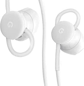 Google Pixel USB-C Earbuds Wired Headset for Pixel Phones - White