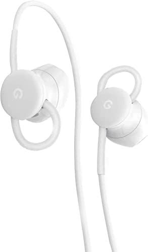 Google Pixel USB-C Earbuds Wired Headset for Pixel Phones - White