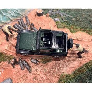 American Diorama 4X4 Mechanics 2 Piece Diecast Figure Set 3 for 1/43 Scale Models AD43003