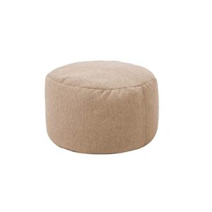 dhtdvd small round beanbag sofas cover waterproof gaming bed chair seat bean bag solid lounger chair sofa cotton linen (color : e, size : 20x32cm)