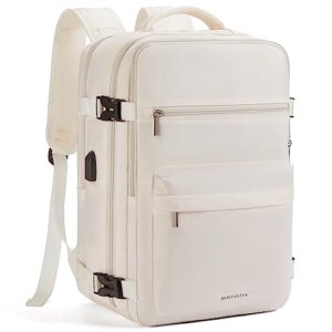 bostanten travel backpack for women- flight approved carry on backpack, 15.6" laptop backpack large lightweight weekender bag