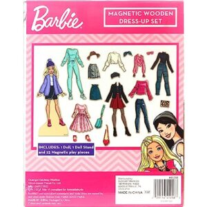 Barbie Magnetic Wooden Dress Up - PDQ