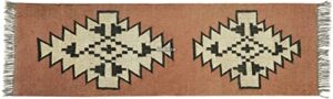 iinfinize wool jute turkish rug handmade vintage dhurrie floor dari reversible geometric pattern mat pray and yoga rugs kilim rustic galicha 2.5x5 ft catpet