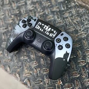 Custom Wireless Controller compatible with PS5 Exclusive Unique Design | Personalize Your Gaming Experience with Unique Design and Exceptional Performance| Compatible with Playstation 5 (Bat)