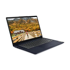Lenovo IdeaPad 3 est Laptop 14'' FHD Display,8-Core AMD Ryzen 7 5700U (Up to 4.3GHz,Beats i7-1180G7),20GB RAM,1TB SSD,Backlit Keyboard,Fingerprint Reader,WiFi,Win 11Pro+MarxsolCables Abyss Blue