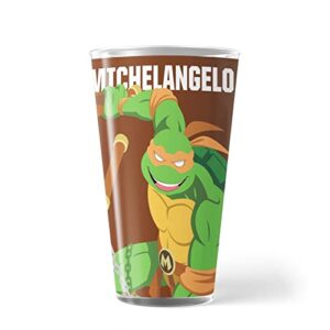 teenage mutant ninja turtles - michelangelo - 17 oz pint glass