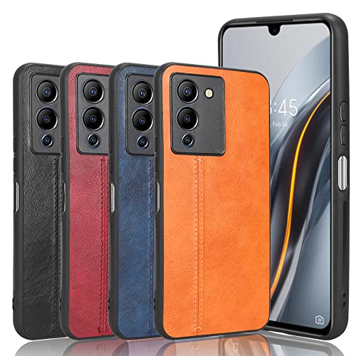 Phone Case for Infinix Note 12 G96, Case for Infinix Note 12 G96 Cow-Like PU Leather Style Protector Cover, Non-Slip Shockproof Cover for Infinix Note 12 G96 Case