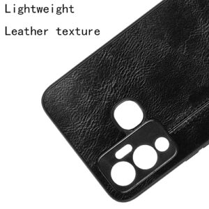 Phone Case for Infinix Hot 12 Play, Case for Infinix Hot 12 Play Cow-Like PU Leather Style Protector Cover, Non-Slip Shockproof Cover for Infinix Hot 12 Play Case