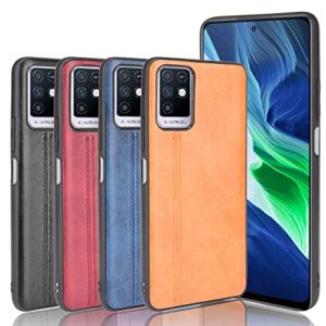 Phone Case for Infinix Note 10, Case for Infinix Note 10 Cow-Like PU Leather Style Protector Cover, Non-Slip Shockproof Cover for Infinix Note 10 Case