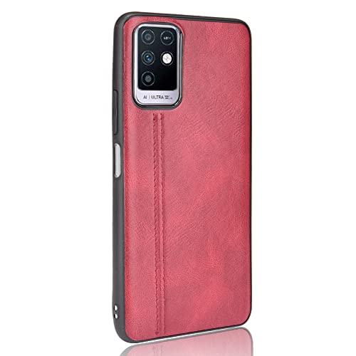 Phone Case for Infinix Note 10, Case for Infinix Note 10 Cow-Like PU Leather Style Protector Cover, Non-Slip Shockproof Cover for Infinix Note 10 Case