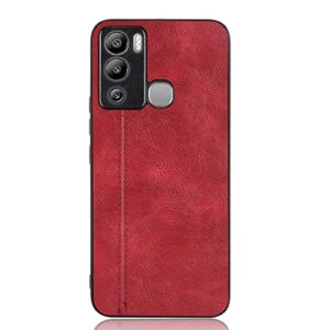 phone case for infinix hot 12i, case for infinix hot 12i cow-like pu leather style protector cover, non-slip shockproof cover for infinix hot 12i case