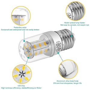 BOGDA Refrigerator LED Light Bulb Replacement for frig-idaire Fridge 5304511738, KEI D34L Refrigerator Bulb, 3.5W LED Light Bulb (85V-265V, Warm Light), Pack of 1