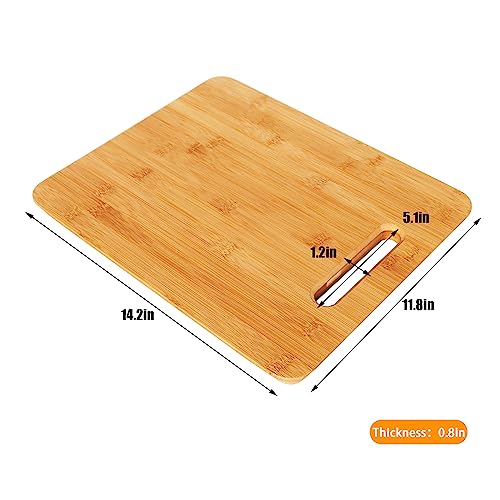 Icynay Appliance Slider Sliding Tray for Kitchen Counter-Under Cabinet Bamboo Slider for Coffee Maker, Espresso Machine, Blender, Air Fryer, Stand Mixer, Toaster 14X11.6X0.9" (11.8"Wx14.2"D)