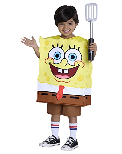 Spirit Halloween SpongeBob Squarepants Foam Toddler Costume - 2T | Officially Licensed | Nickelodeon | Cartoon Costumes