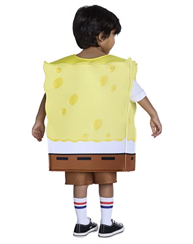 Spirit Halloween SpongeBob Squarepants Foam Toddler Costume - 2T | Officially Licensed | Nickelodeon | Cartoon Costumes