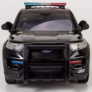 All Star Toys 2022 Ford Explorer Police Interceptor Utility Promo 1:24 Diecast Model Car Exclusive Motormax 76992