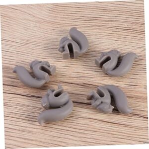 Tea Bag Holder for Mug 5pcs Korean Tea Set Tea Bag Holder Squirrel Tea Bag Tea Holder Animal Silicone Tea Holder Tea Bag Holders