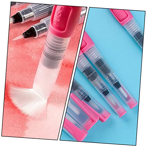 1 Set Tap Water Pen Set Paint Brush Sets Chinese Calligraphy Brush Paint Brushes Water Coloring Water Soluble Brush Injection Pen Kit Calligraphy Pen Drawing Water Pen