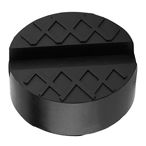 Jack Pad Black Floor Jack Rubber Pad 4 Ton Car Jack Support Rubber Pad Block Repair Tool Thickened Rubber Jack Adapter Pad Pinch