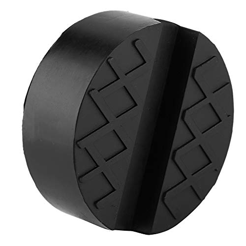 Jack Pad Black Floor Jack Rubber Pad 4 Ton Car Jack Support Rubber Pad Block Repair Tool Thickened Rubber Jack Adapter Pad Pinch